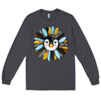 Smoke penguin sunflower Long Sleeve Tee - RanaPortraitStore