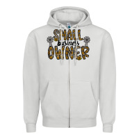 Small Business Owner Zipper Hoodie | Teevron
