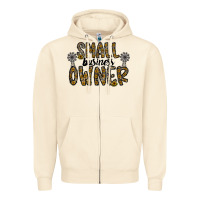 Sandshell small business owner Zipper Hoodie - CowhideDigitalArt