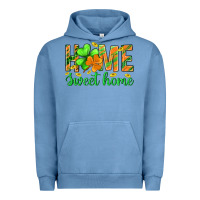 Pigment Pebble Blue st.patrick home sweet home Urban Hoodie - BundleAndBundleShop