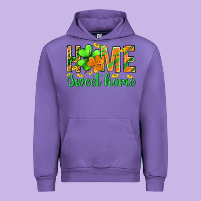 St.patrick Home Sweet Home Urban Hoodie Designed By Bundleandbundleshop