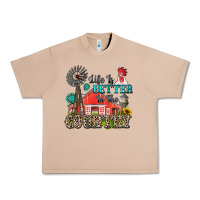 Burro life is better in the country Urban Heavy Tee - Zillion Design Studio