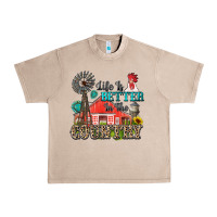 French Oak life is better in the country Urban Heavy Tee - Zillion Design Studio