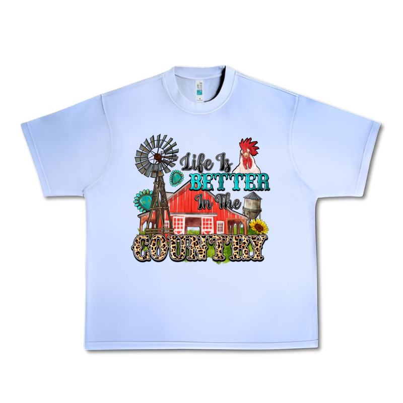 Life Is Better In The Country Urban Heavy Tee by Zillion Design Studio | Teevron