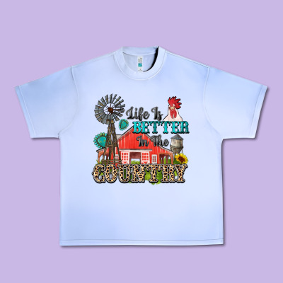 Life Is Better In The Country Urban Heavy Tee Designed By Zillion Design Studio