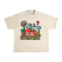 Sandshell life is better in the country Urban Heavy Tee - Zillion Design Studio