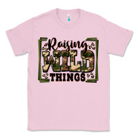 Bubblegum Pink raising wild things Classic Tee - Zillion Design Studio