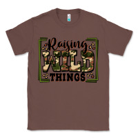 Chestnut raising wild things Classic Tee - Zillion Design Studio