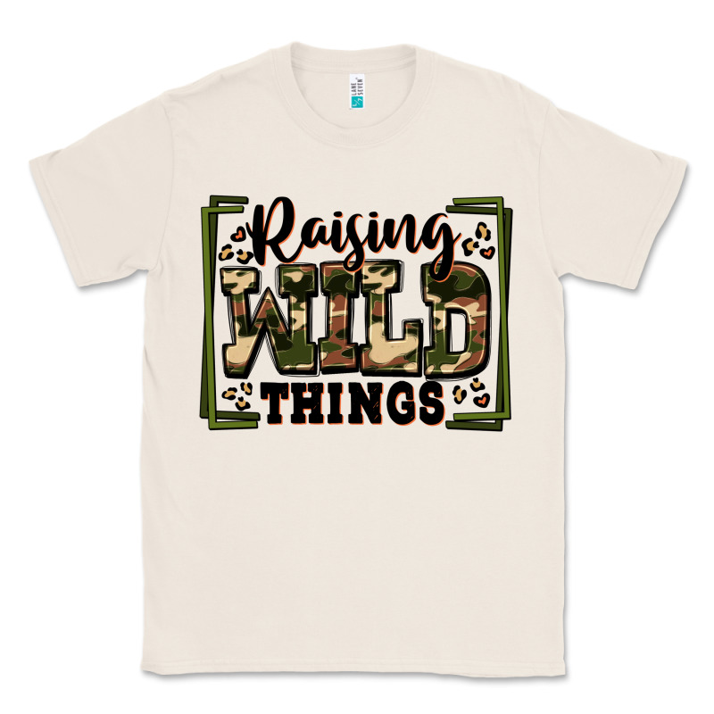 Raising Wild Things Classic Tee by Zillion Design Studio | Teevron