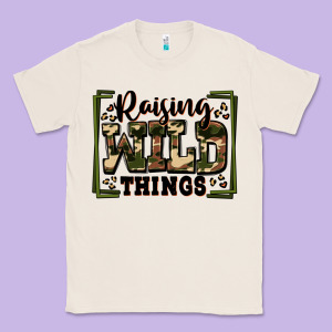 Raising Wild Things Classic Tee Designed By Zillion Design Studio