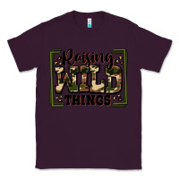 Plum raising wild things Classic Tee - Zillion Design Studio