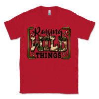 Red raising wild things Classic Tee - Zillion Design Studio