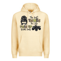 Pina Colada the best things in life mess up your hair Premium Hoodie - MaliasSmallBusiness