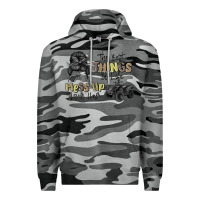 Slate Camo the best things in life mess up your hair Premium Hoodie - MaliasSmallBusiness