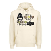 Tofu the best things in life mess up your hair Premium Hoodie - MaliasSmallBusiness