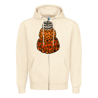 Sandshell pumpkin halloween Zipper Hoodie - RacoonDesign
