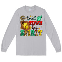 Moon Dust small town big spirit softball Long Sleeve Tee - Zillion Design Studio