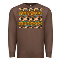 Chestnut seamless poultry farm sunflowers chicken coop tumbler Premium Sweatshirt - Artiststas