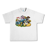 Lunar Rock farm animals truck Urban Heavy Tee - Zillion Design Studio