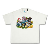 Pistachio farm animals truck Urban Heavy Tee - Zillion Design Studio