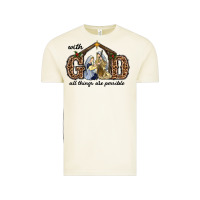Vintage Arctic With God All Things Are Possible Vintage Tee - RanaPortraitStore