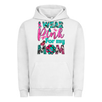Pigment Lunar Rock I Wear Pink For My Mom Urban Hoodie - BundleAndBundleShop