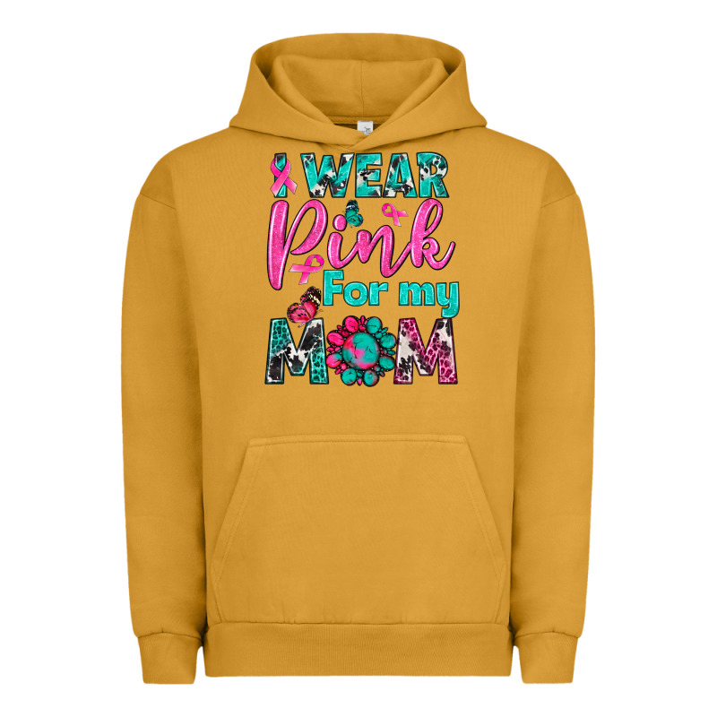 I Wear Pink For My Mom Urban Hoodie by BundleAndBundleShop | Teevron