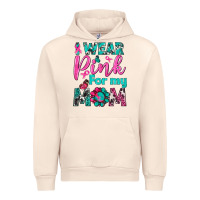 Sandshell I Wear Pink For My Mom Urban Hoodie - BundleAndBundleShop