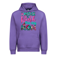 Tulip I Wear Pink For My Mom Urban Hoodie - BundleAndBundleShop