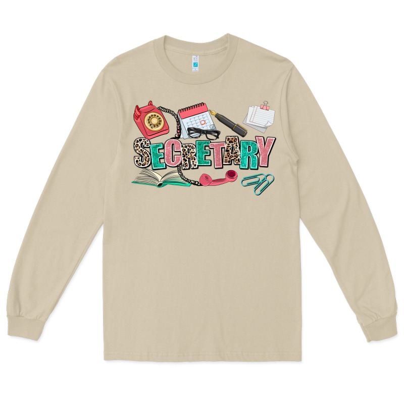 Secretary Long Sleeve Tee by AdoDesignShop | Teevron