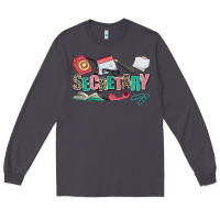 Smoke secretary Long Sleeve Tee - AdoDesignShop