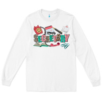White secretary Long Sleeve Tee - AdoDesignShop