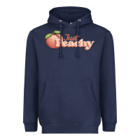 Navy just peachy Heavyweight Hoodie - JahusDesignShop