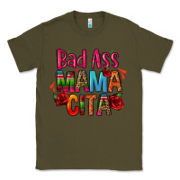 Army Green bad ass mama cita Classic Tee - CTS Tumbler Store