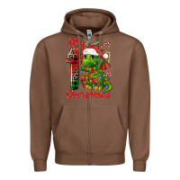 Chestnut my first christmas dragon Zipper Hoodie - FaDigitalArtStudio