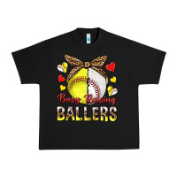Black busy raising ballers with baseball and softball Urban Heavy Tee - texasbilliewilder