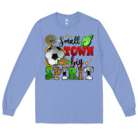 Colony Blue small town big spirit soccer Long Sleeve Tee - Zillion Design Studio