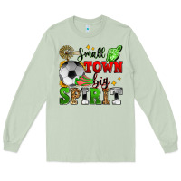 Matcha small town big spirit soccer Long Sleeve Tee - Zillion Design Studio