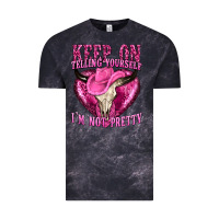 Cloud Black keep on talking yourself im not pretty Vintage Tee - texasbilliewilder