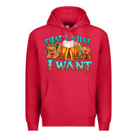 Cardinal western beer thats what i want Premium Hoodie - NancyCooperArtShop