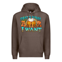 Coffee western beer thats what i want Premium Hoodie - NancyCooperArtShop