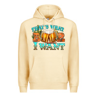 Pina Colada western beer thats what i want Premium Hoodie - NancyCooperArtShop