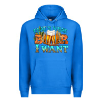 True Royal western beer thats what i want Premium Hoodie - NancyCooperArtShop