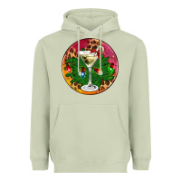 Matcha Christmas martini Heavyweight Hoodie - AdoDesignShop