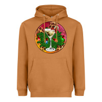 Meerkat Christmas martini Heavyweight Hoodie - AdoDesignShop