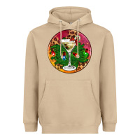 Mushroom Christmas martini Heavyweight Hoodie - AdoDesignShop