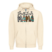 Sandshell small town mama Zipper Hoodie - CowhideDigitalArt