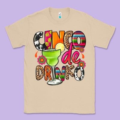 Cinco De Drinko Classic Tee Designed By Cts Tumbler Store