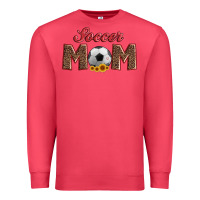 Cardinal soccer mom with ball and sunflower Premium Sweatshirt - Artiststas