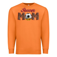 Carrot soccer mom with ball and sunflower Premium Sweatshirt - Artiststas